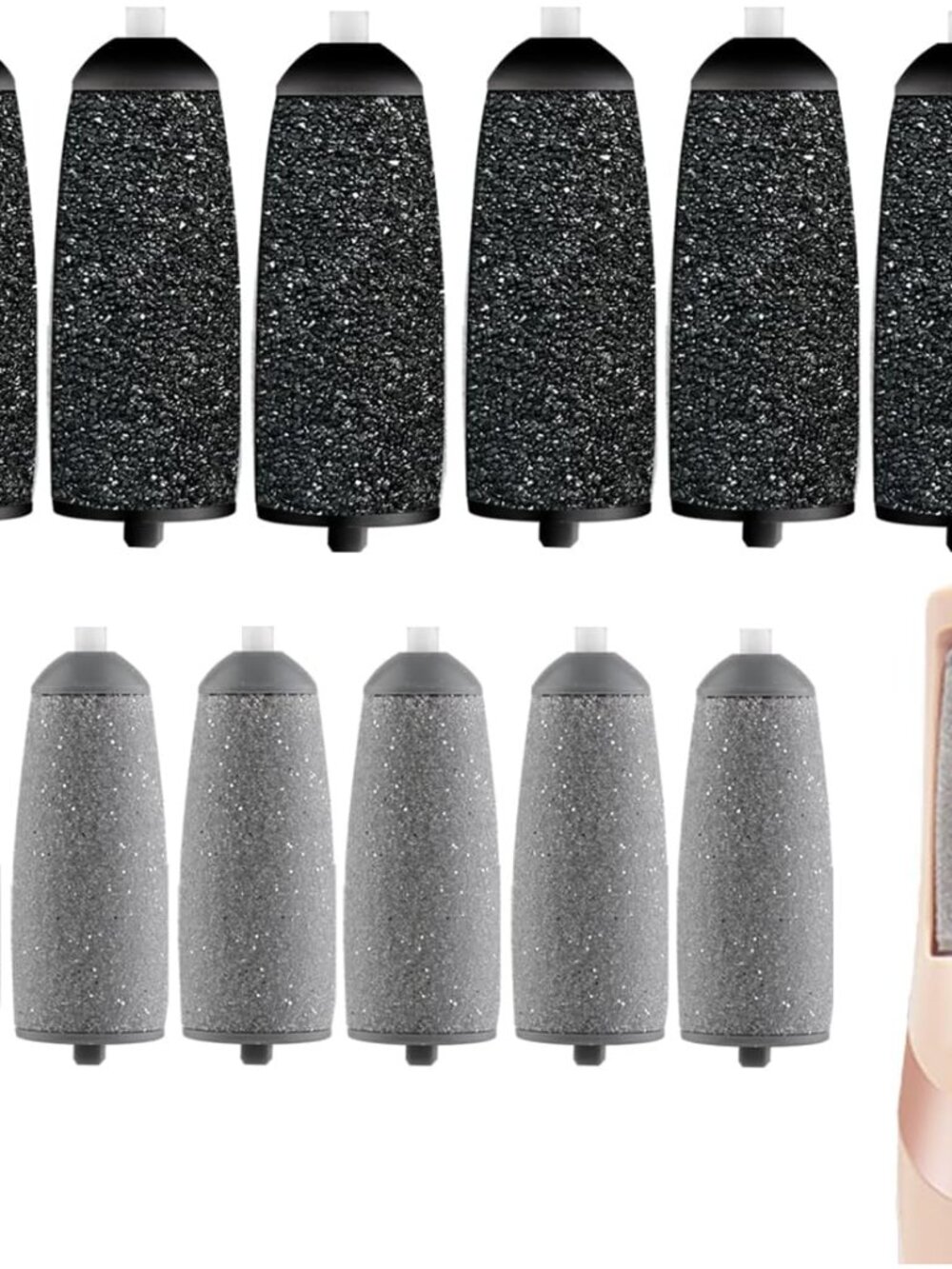 12 Pack Replacement Roller for Flawless Pedi, Replacement Head Refills Compatibl